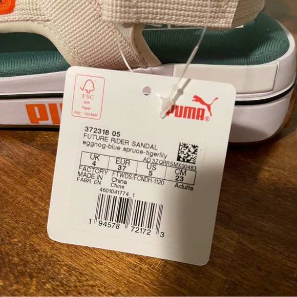 Puma Future Rider Sandal size 5 - Picture 6 of 12